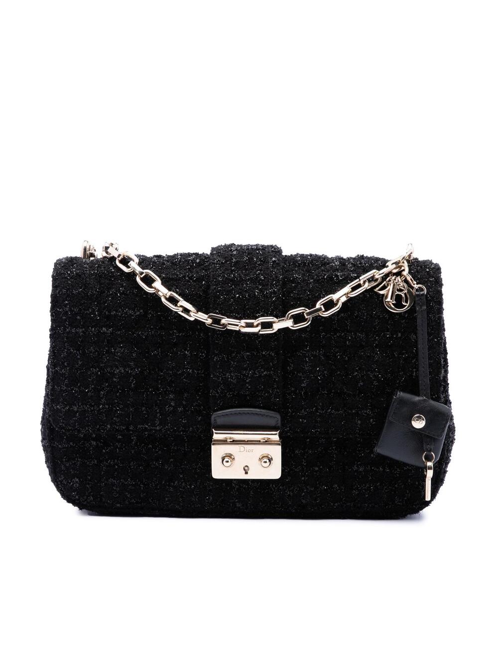 Dior Medium Tweed Cannage Miss Flap #361726D11B